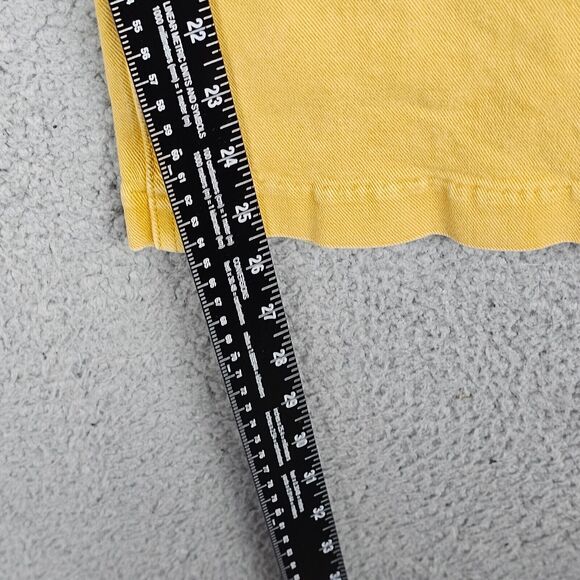 PAIGE Jeans Women’s 26 Yellow Colette Crop Flare Classic Ankle Pant - Picture 6 of 11